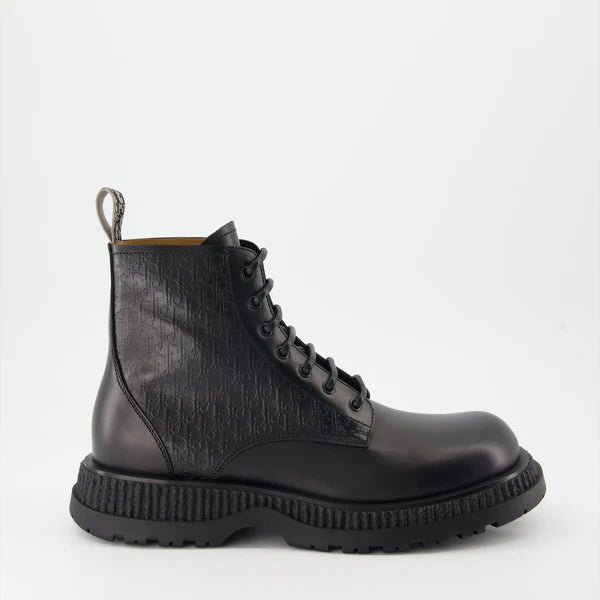 Lace-up leather boots DIOR