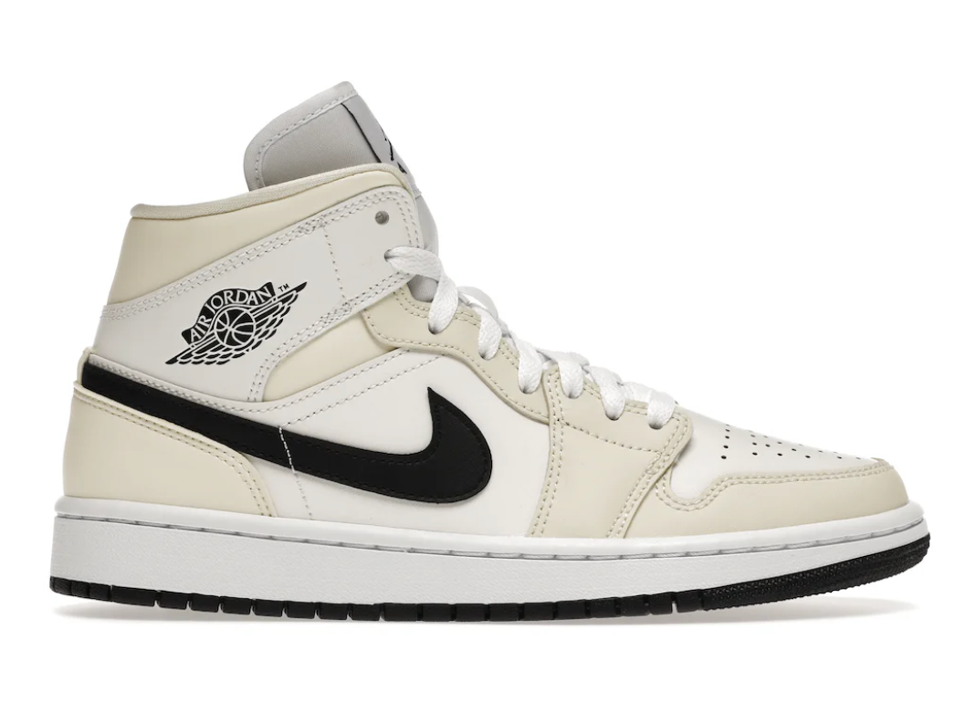 Jordan 1 Mid Coconut Milk (women’s)