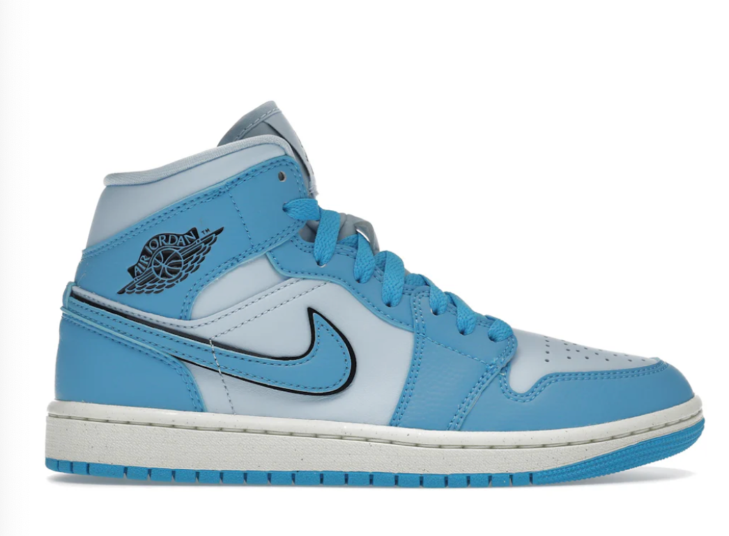 Jordan 1 Mid Ice Blue (W)