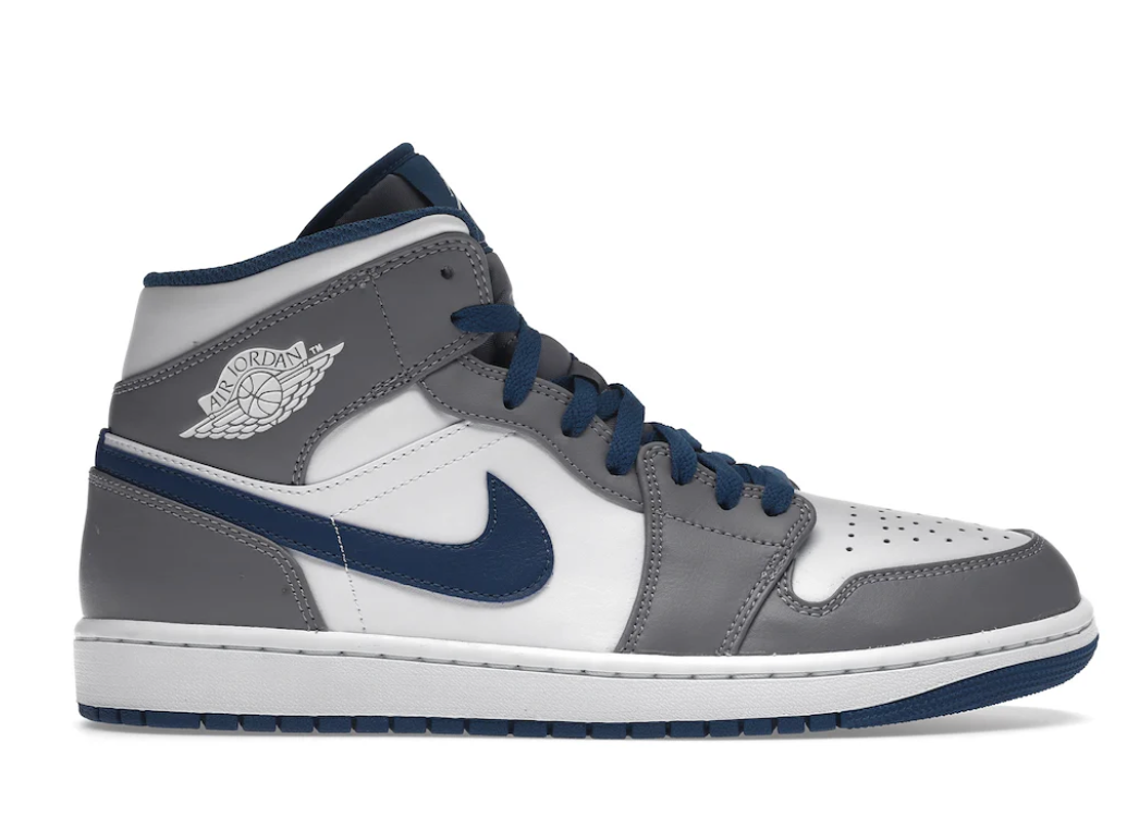 Jordan 1 Mid True Blue