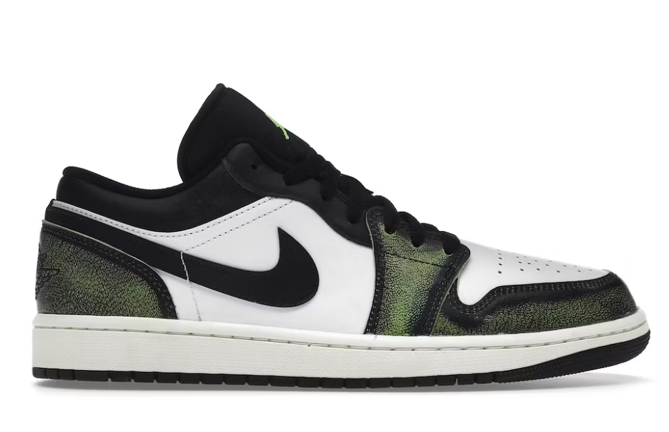 Jordan 1 Low Wear Away Electric Green