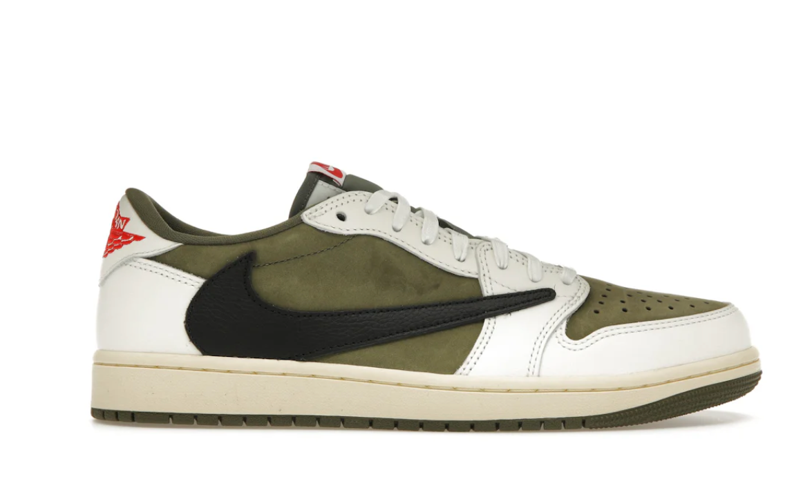 Jordan 1 Low Travis Scott Medium Olive