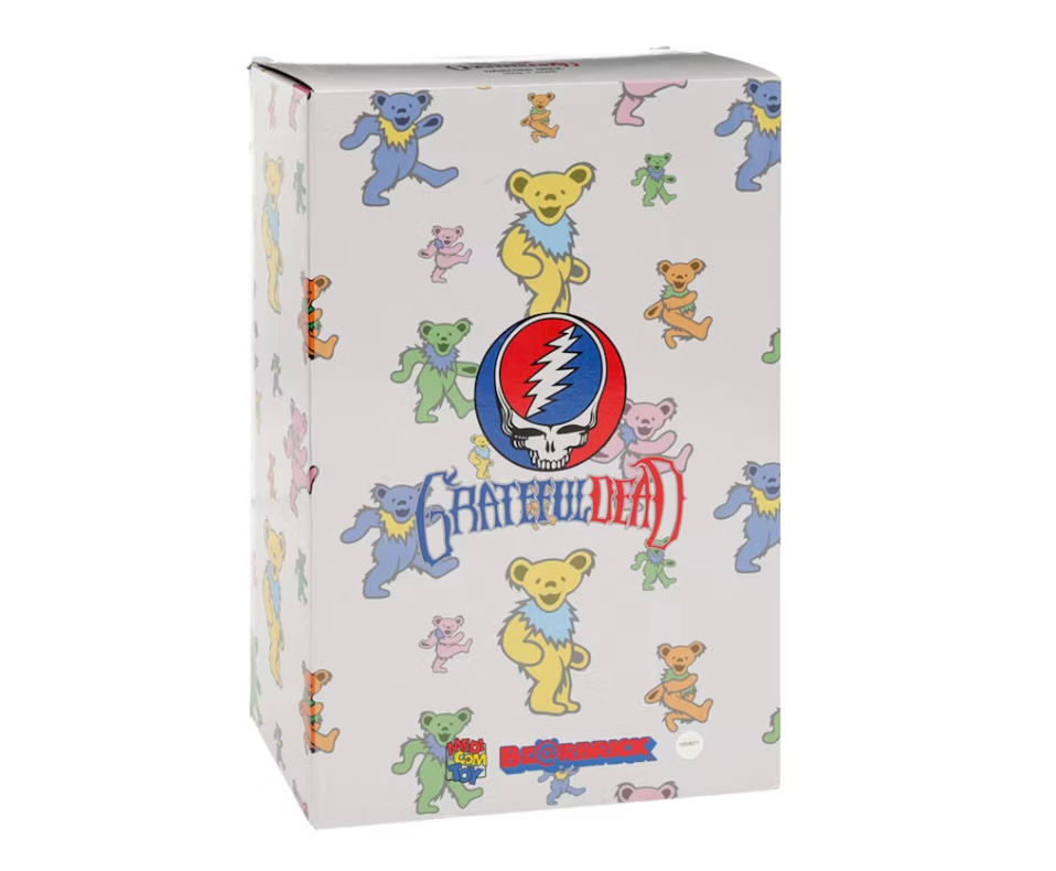 Bearbrick x Grateful Dead (Dancing Bear) 100% & 400% Set