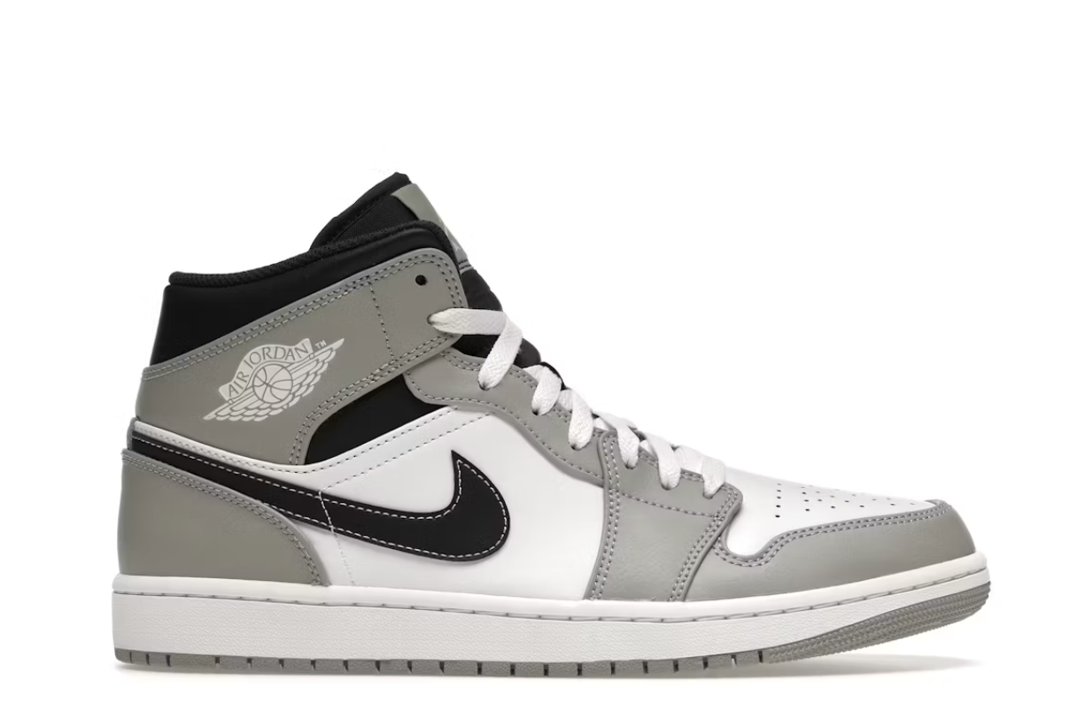 Jordan 1 Mid Light Smoke Grey Anthracite