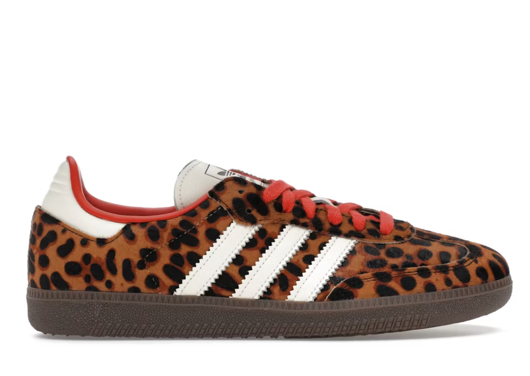 adidas Samba OG Preloved Red Leopard (Women's)