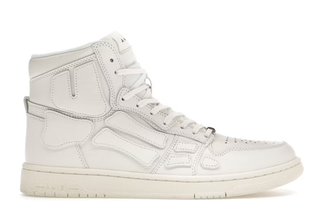 AMIRI Skel Top Hi Triple White