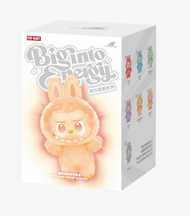 THE MONSTERS Big into Energy Series-Vinyl Plush Pendant Blind Box