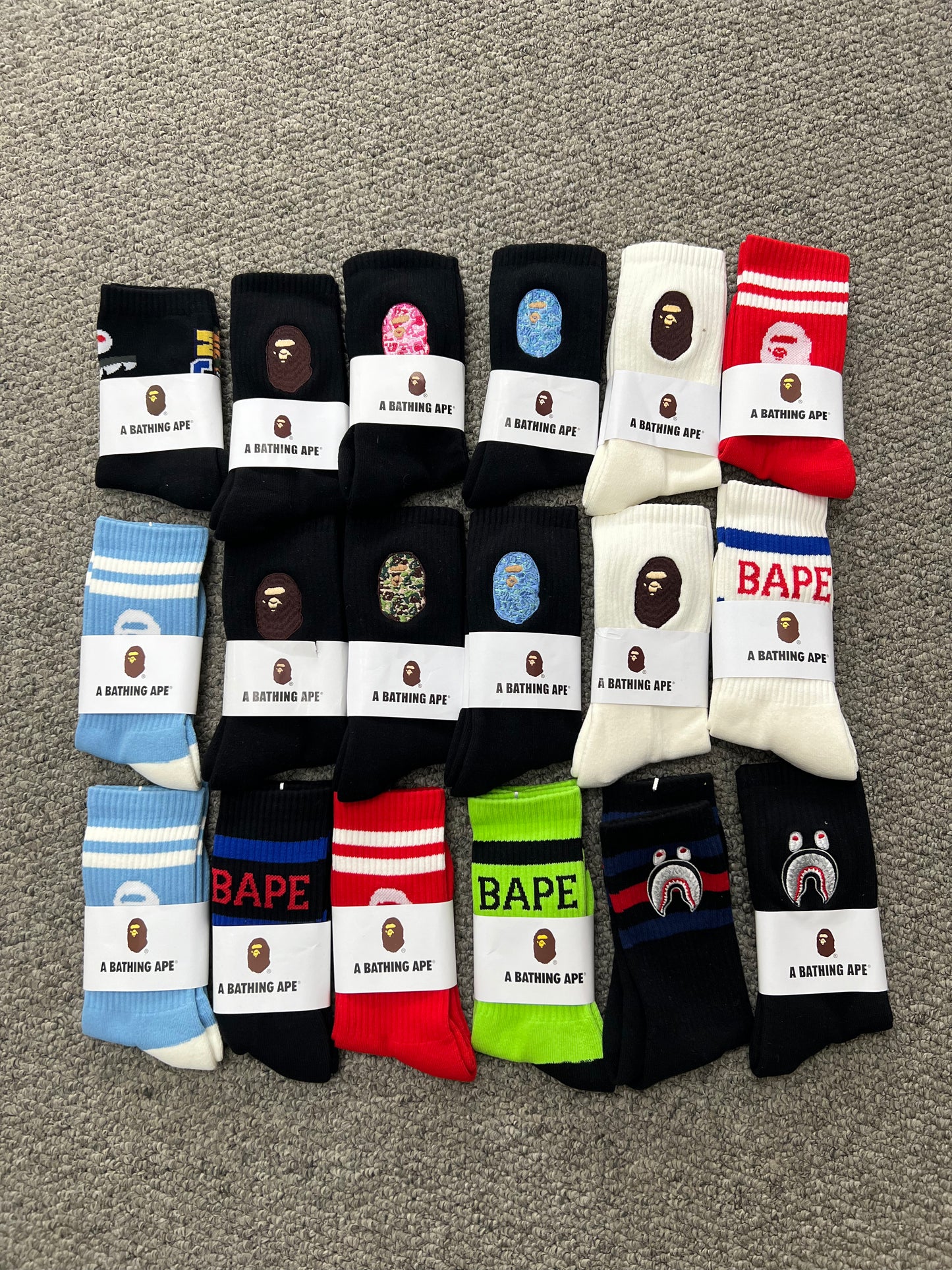 Calcetas Bootleg BAPE