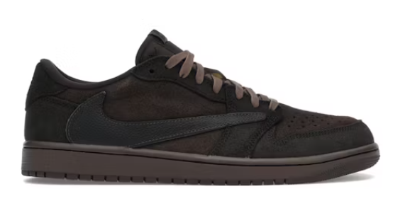 Jordan 1 Retro Low OG SP Travis Scott Velvet Brown