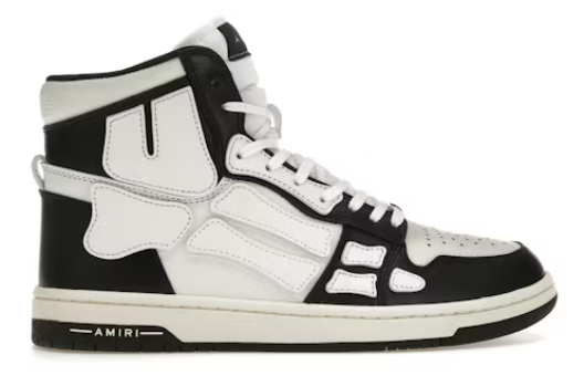 AMIRI Skel High Tops Black White