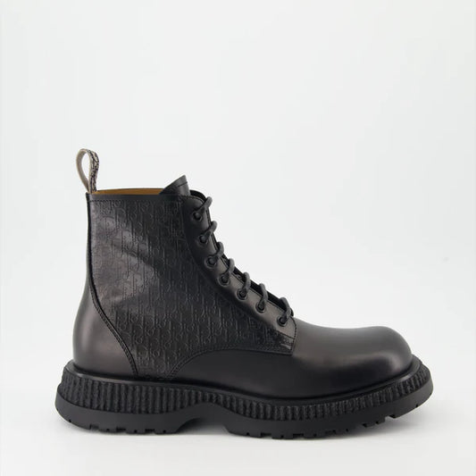 Lace-up leather boots DIOR