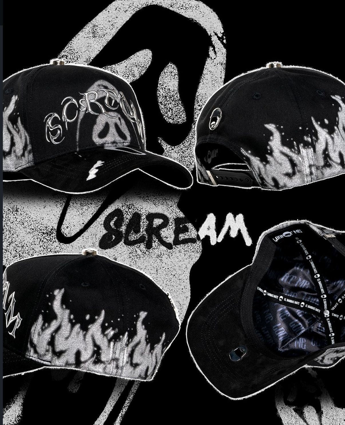 BARBAS HATS SCREAM
