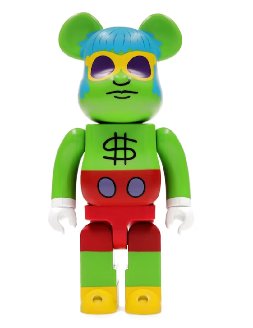 Bearbrick Keith Haring Andy Mouse 400%