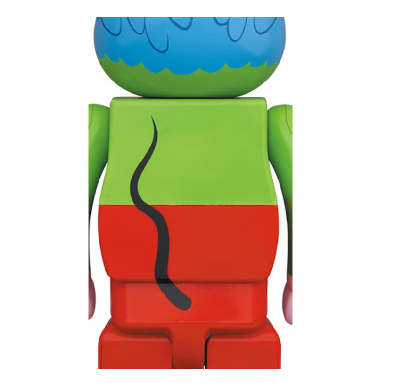 Bearbrick Keith Haring Andy Mouse 400%