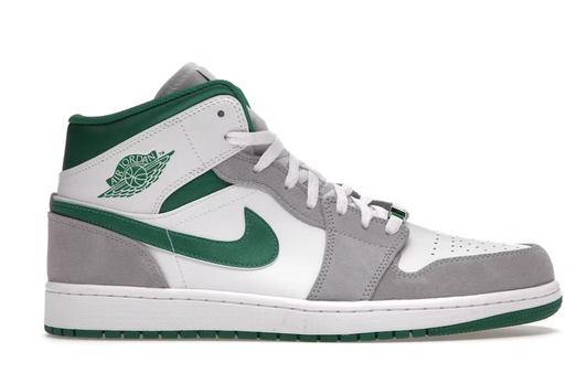 Jordan 1 Mid Grey Green