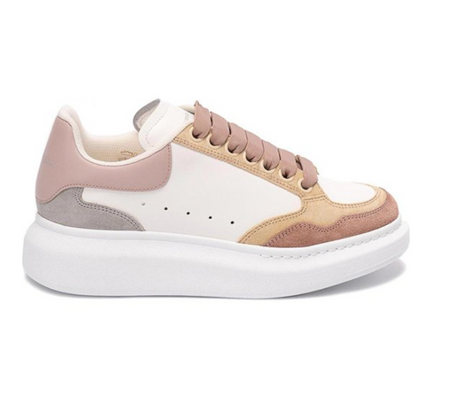 ALEXANDER MCQUEEN `oversized` leather sneakers