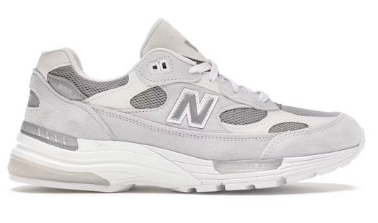 New Balance 992 White Silver Nimbus Cloud