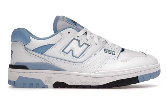 New Balance 550 UNC White University Blue