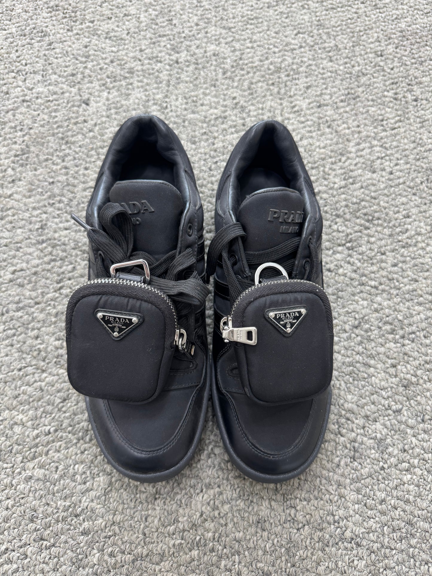 adidas Forum Low Prada Black (PRE OWNED)