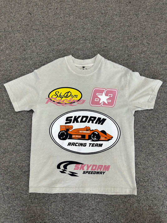Playera Skydream racing beige