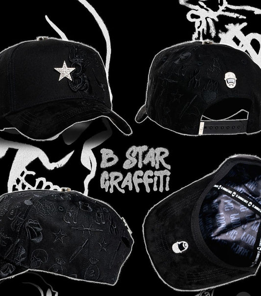 BARBAS HATS BSTAR GRAFFITI